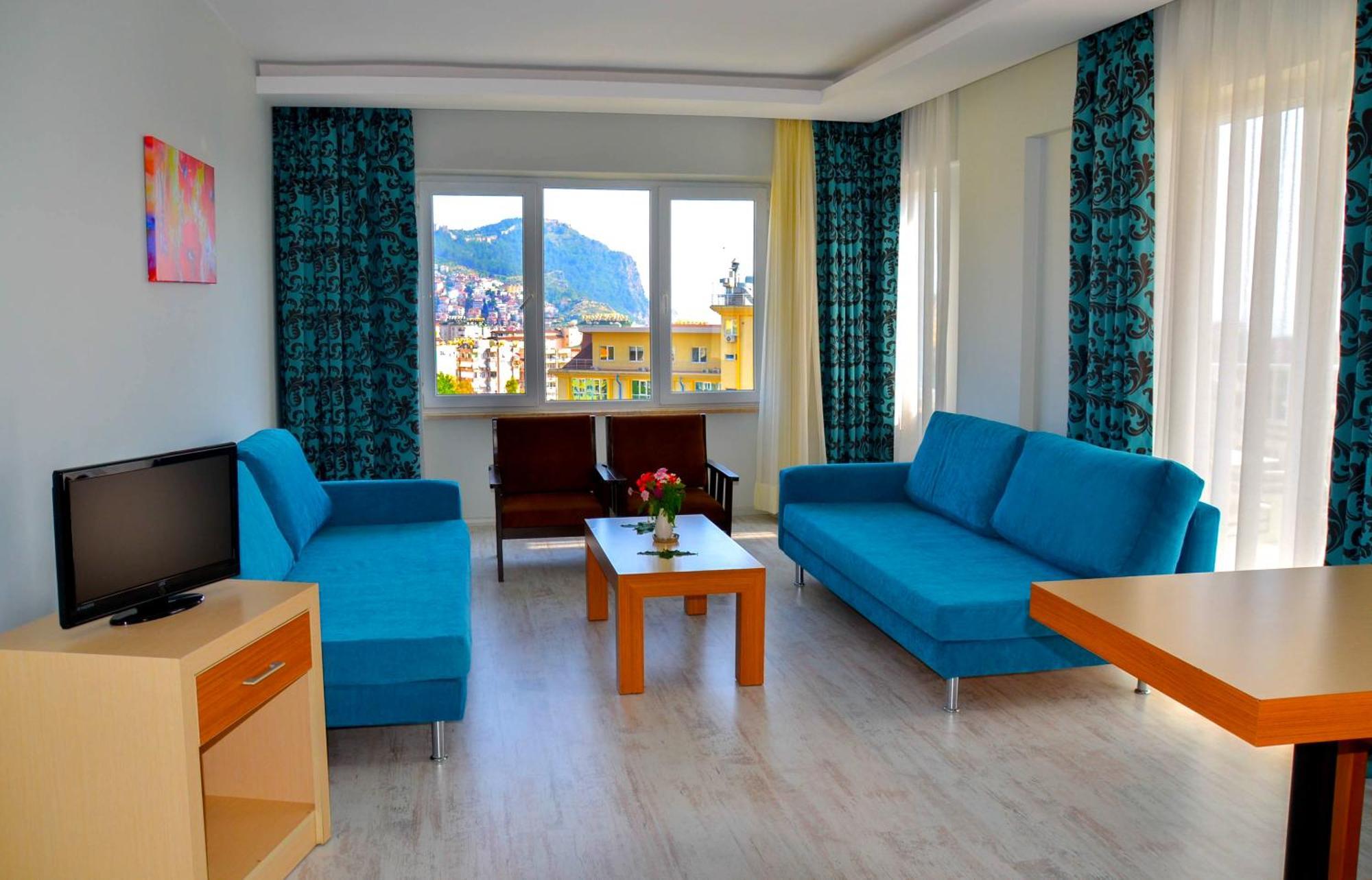 Ark Apart And Suite Hotel Аланя Стая снимка